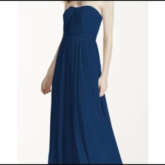 David's Bridal Dresses Davids Bridal Strapless Bridesmaid Dress